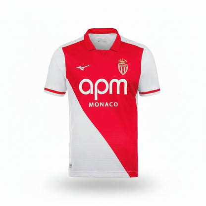 Mizuno AS Monaco 26-27 Home jersey - Red / White