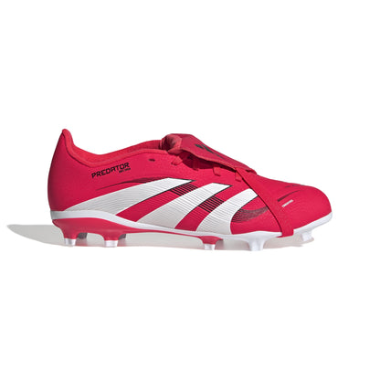 adidas Predator League Fold-Over Tongue J FG - Lucid Red / Cloud White / Core Black