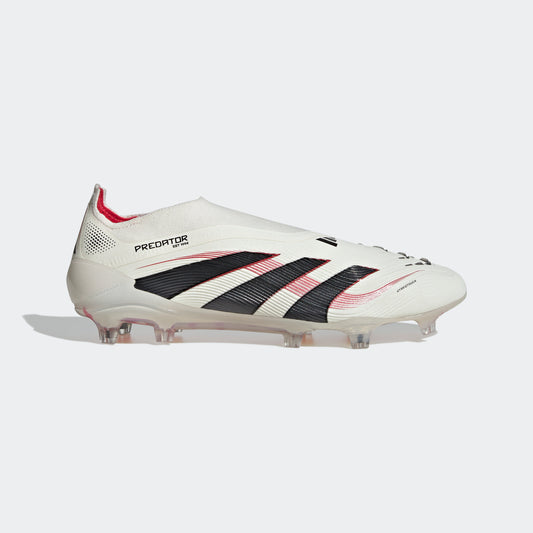 adidas Predator Elite LL FG - off white/core black/pure ruby