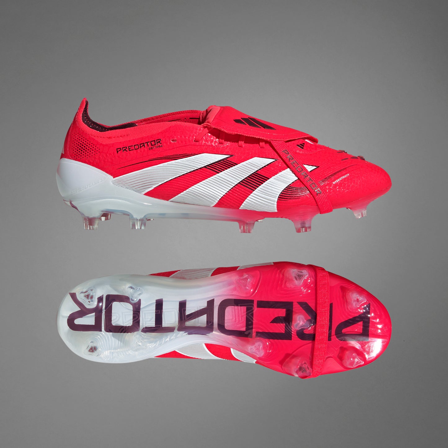 adidas Predator Elite FG Fold-Over Tongue - Lucid Red / Cloud White / Core Black