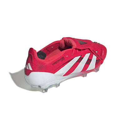 adidas Predator Elite FG Fold-Over Tongue - Lucid Red / Cloud White / Core Black