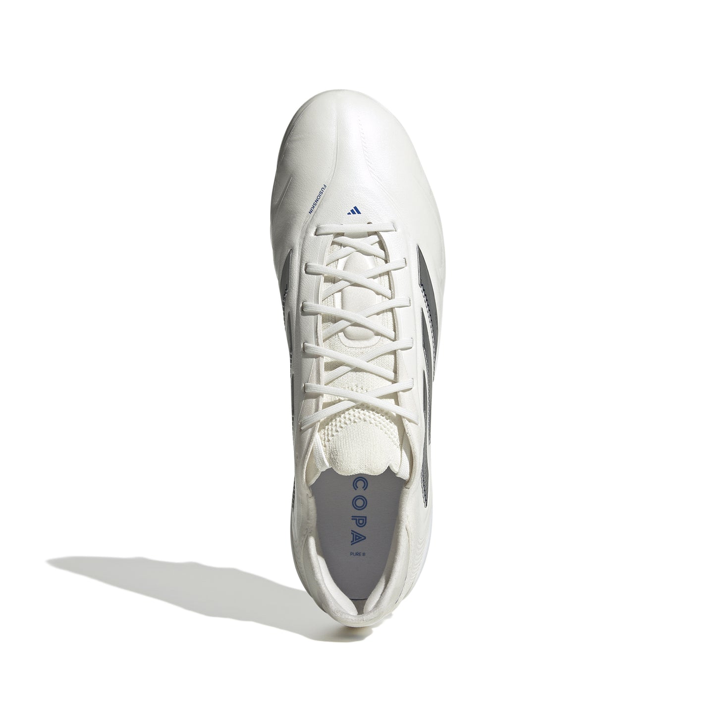 adidas Copa Pure 3 ELITE FG - Cloud White / Silver Metallic / Bright Royal