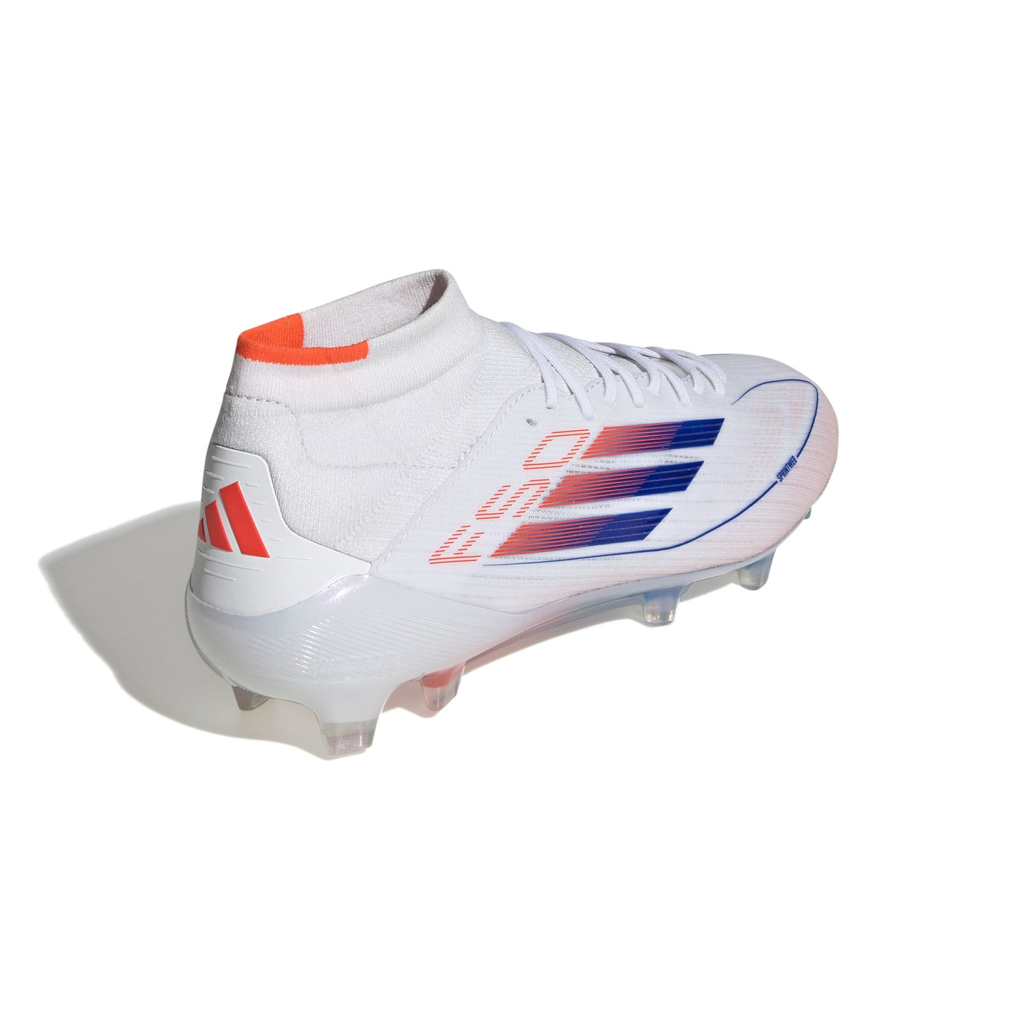 adidas F50 Elite Mid-Cut Women FG - Cloud White / Solar Red / Lucid Blue