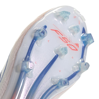 adidas F50 Elite Mid-Cut Women FG - Cloud White / Solar Red / Lucid Blue