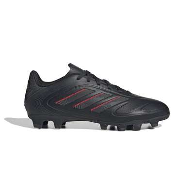 adidas Copa Pure 3 Club Kids FG — Core Black / Carbon / Lucid Red