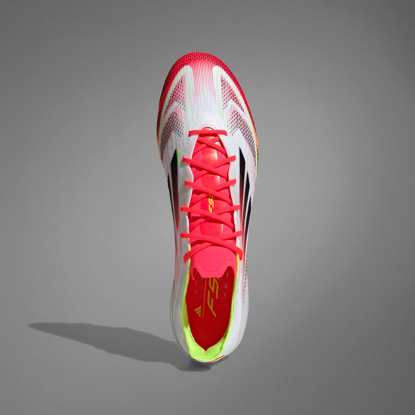 adidas F50 Elite FG - Cloud White / Core Black / Solar Yellow