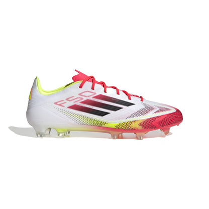 adidas F50 Elite FG - Cloud White / Core Black / Solar Yellow