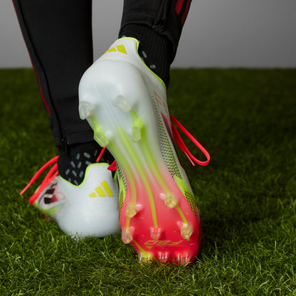 adidas F50 Elite FG - Cloud White / Core Black / Solar Yellow