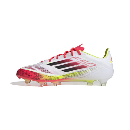 adidas F50 Elite FG - Cloud White / Core Black / Solar Yellow