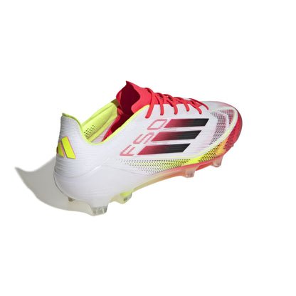 adidas F50 Elite FG - Cloud White / Core Black / Solar Yellow