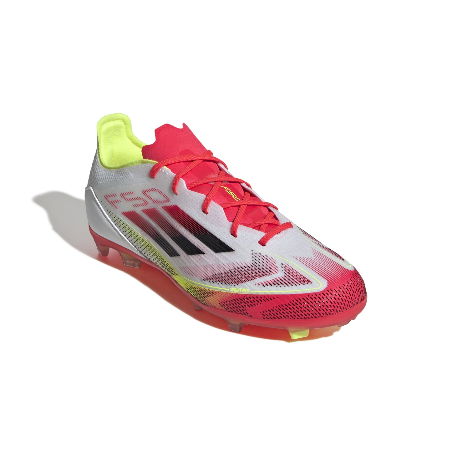 adidas F50 Elite Kids boots FG - Cloud White / Core Black / Solar Yellow