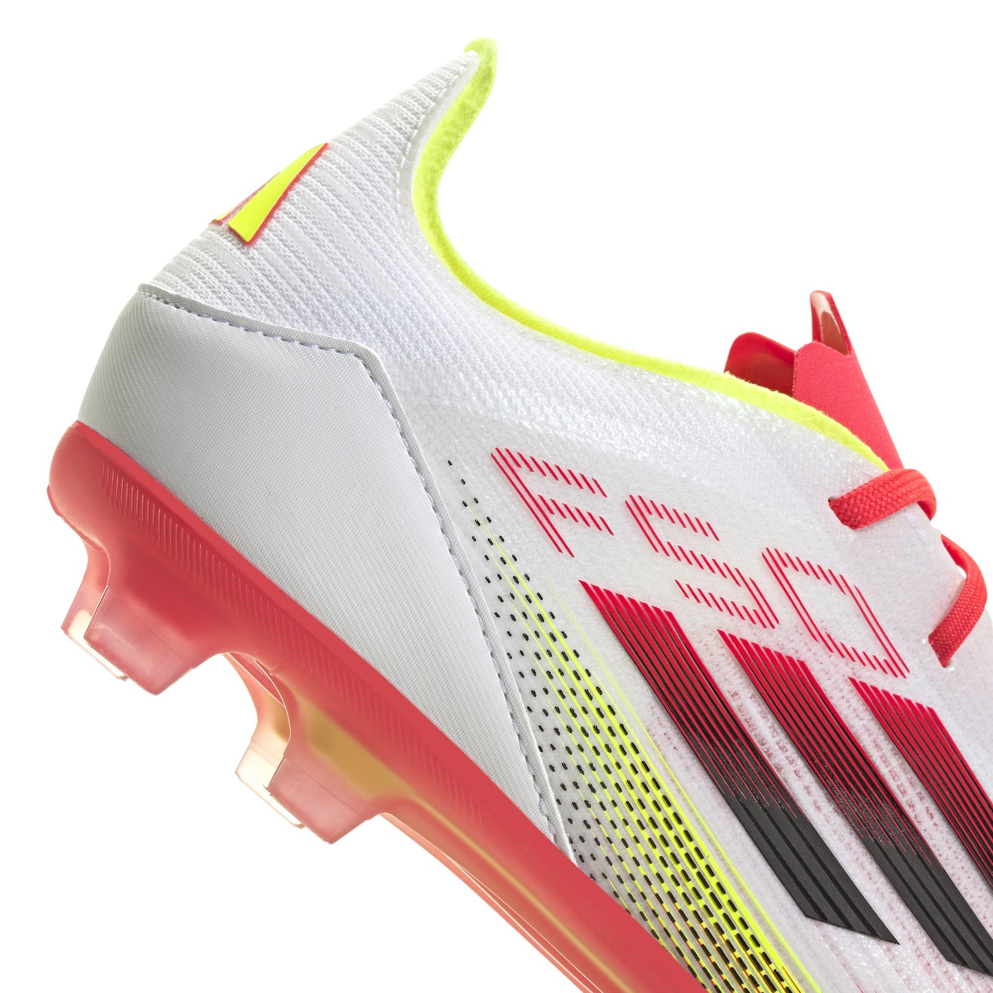 adidas F50 Elite Kids boots FG - Cloud White / Core Black / Solar Yellow