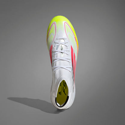 adidas F50 Elite Mid-Cut Women FG - Cloud White / Lucid Red / Solar Yellow