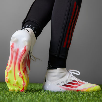 adidas F50 Elite Mid-Cut Women FG - Cloud White / Lucid Red / Solar Yellow