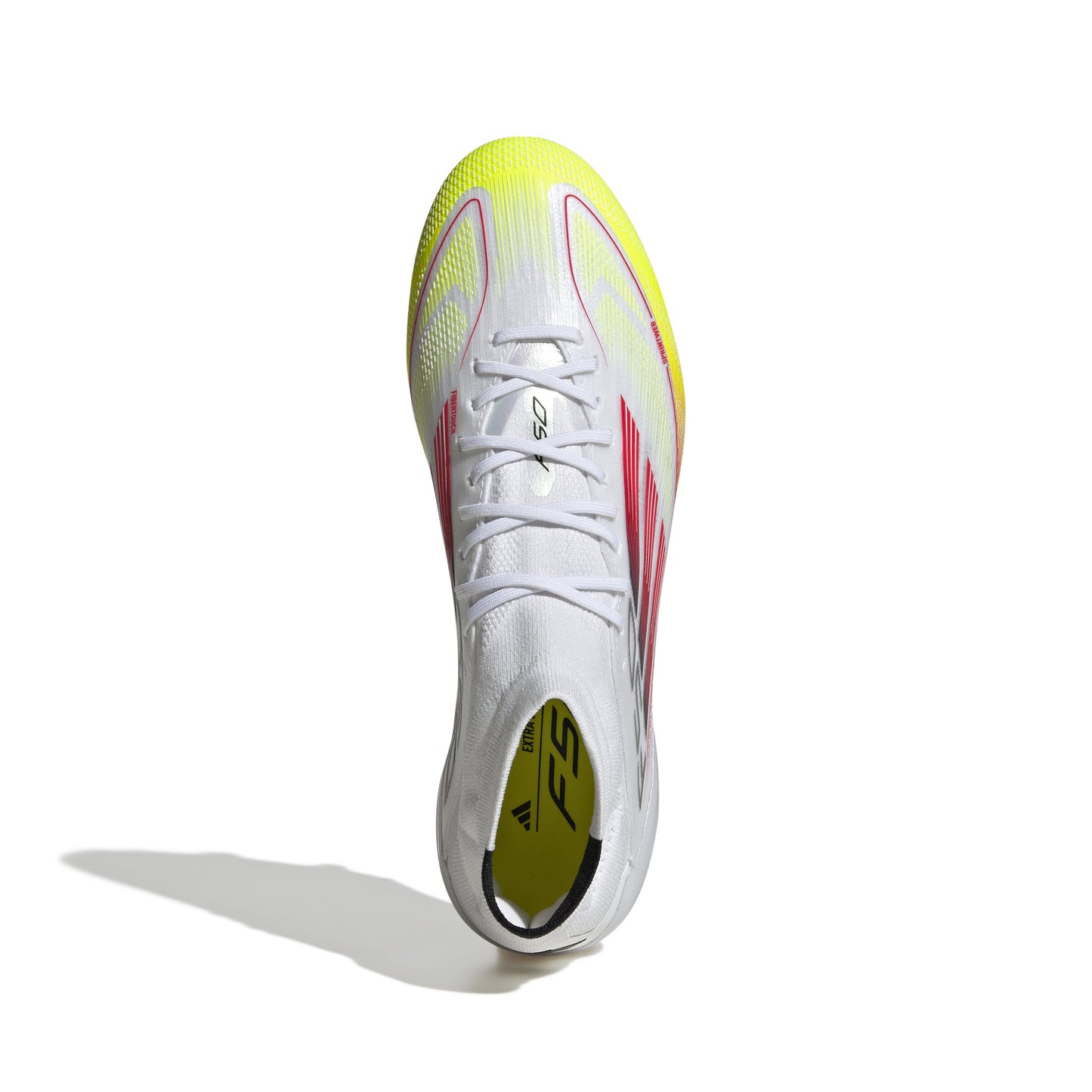 adidas F50 Elite Mid-Cut Women FG - Cloud White / Lucid Red / Solar Yellow