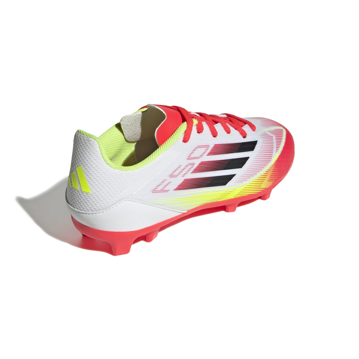 adidas F50 League Kids boots Flexible Ground - Cloud White / Core Black / Solar Yellow