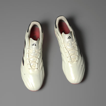 adidas Copa Pure 2 ELITE FG - Ivory/Core Black/Solar Red