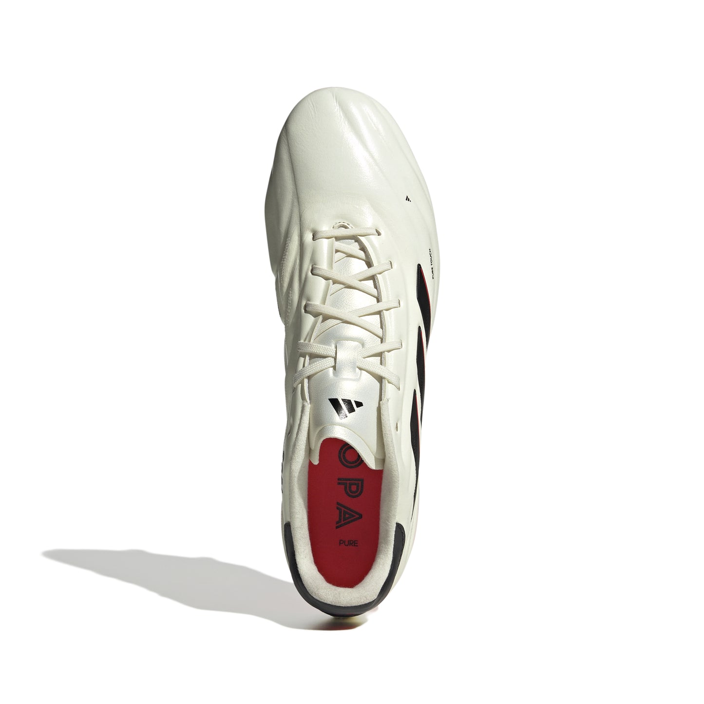 adidas Copa Pure 2 ELITE FG - Ivory/Core Black/Solar Red