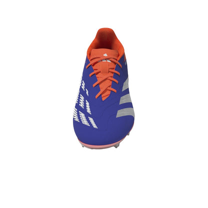 adidas Predator 24 Elite J FG - Lucid Blue / Cloud White / Solar Red Skip to add to bag