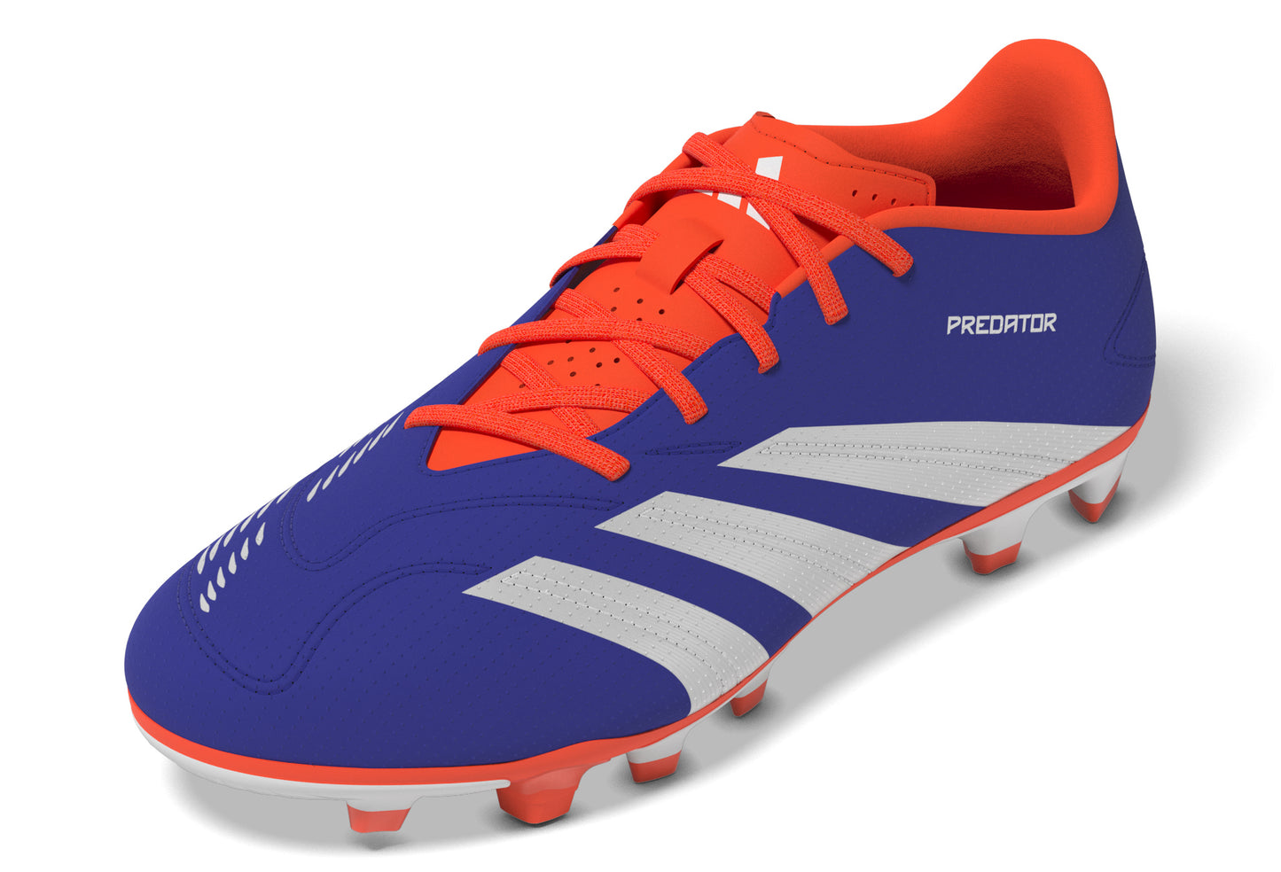 adidas Predator Club Flexible Ground Boots Kids - Lucid Blue / Cloud White / Solar Red