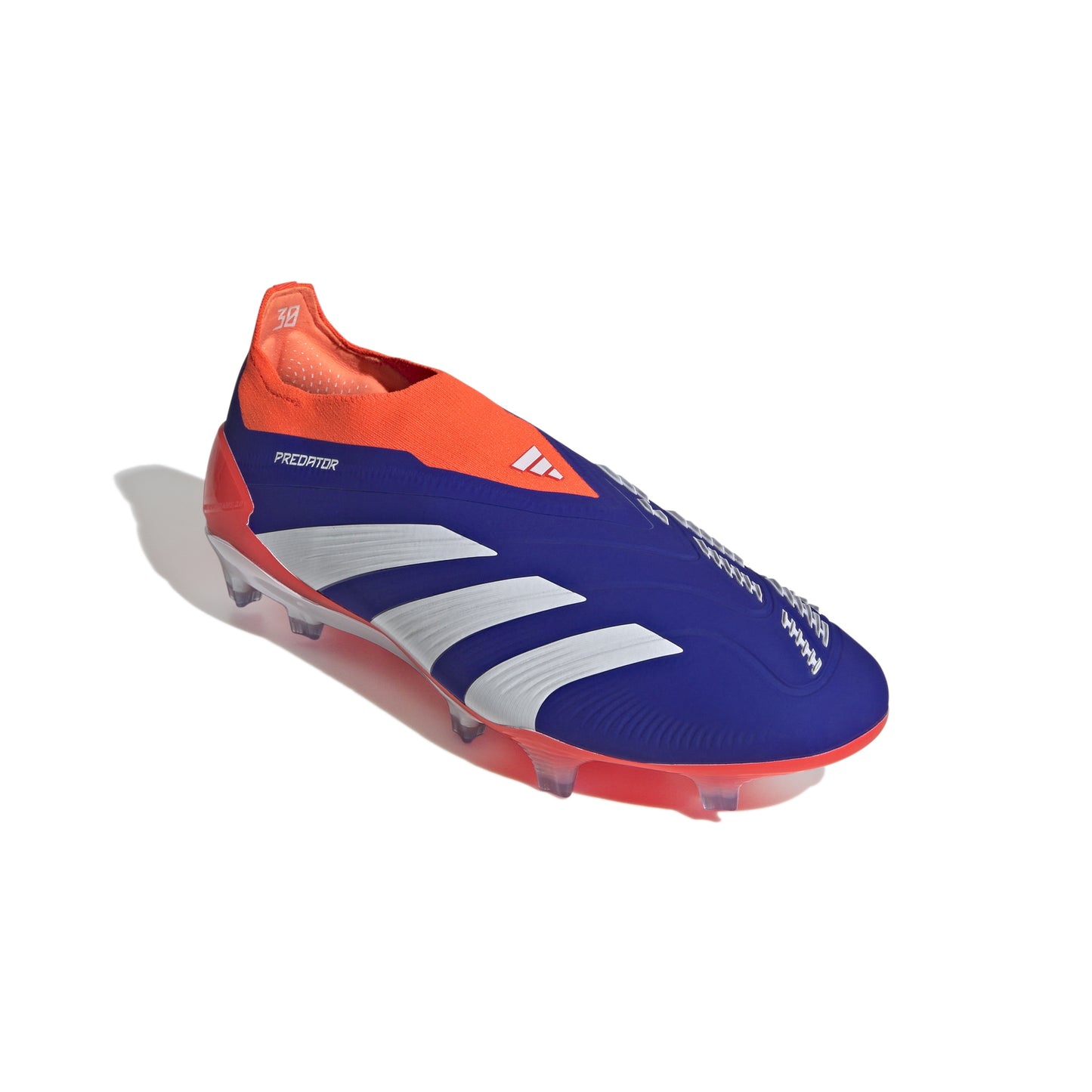 adidas Predator Elite LL FG - Lucid Blue / Cloud White / Solar Red