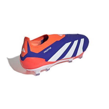 adidas Predator Elite LL FG - Lucid Blue / Cloud White / Solar Red