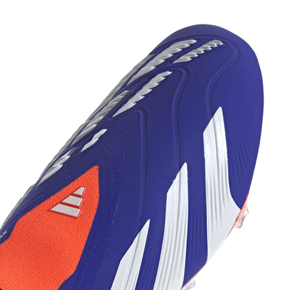 adidas Predator Elite LL FG - Lucid Blue / Cloud White / Solar Red