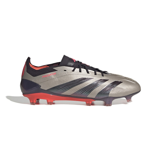 adidas Predator Elite FG - Platinum Metallic / Aurora Black / Carbon