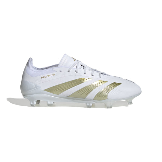 adidas Predator Elite FG - Cloud White / Gold Metallic / Cloud White