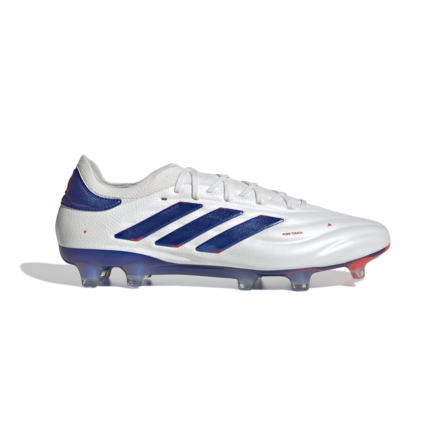 adidas Copa Pure 2 ELITE PRIMEKNIT FG - Cloud White / Lucid Blue / Solar Red