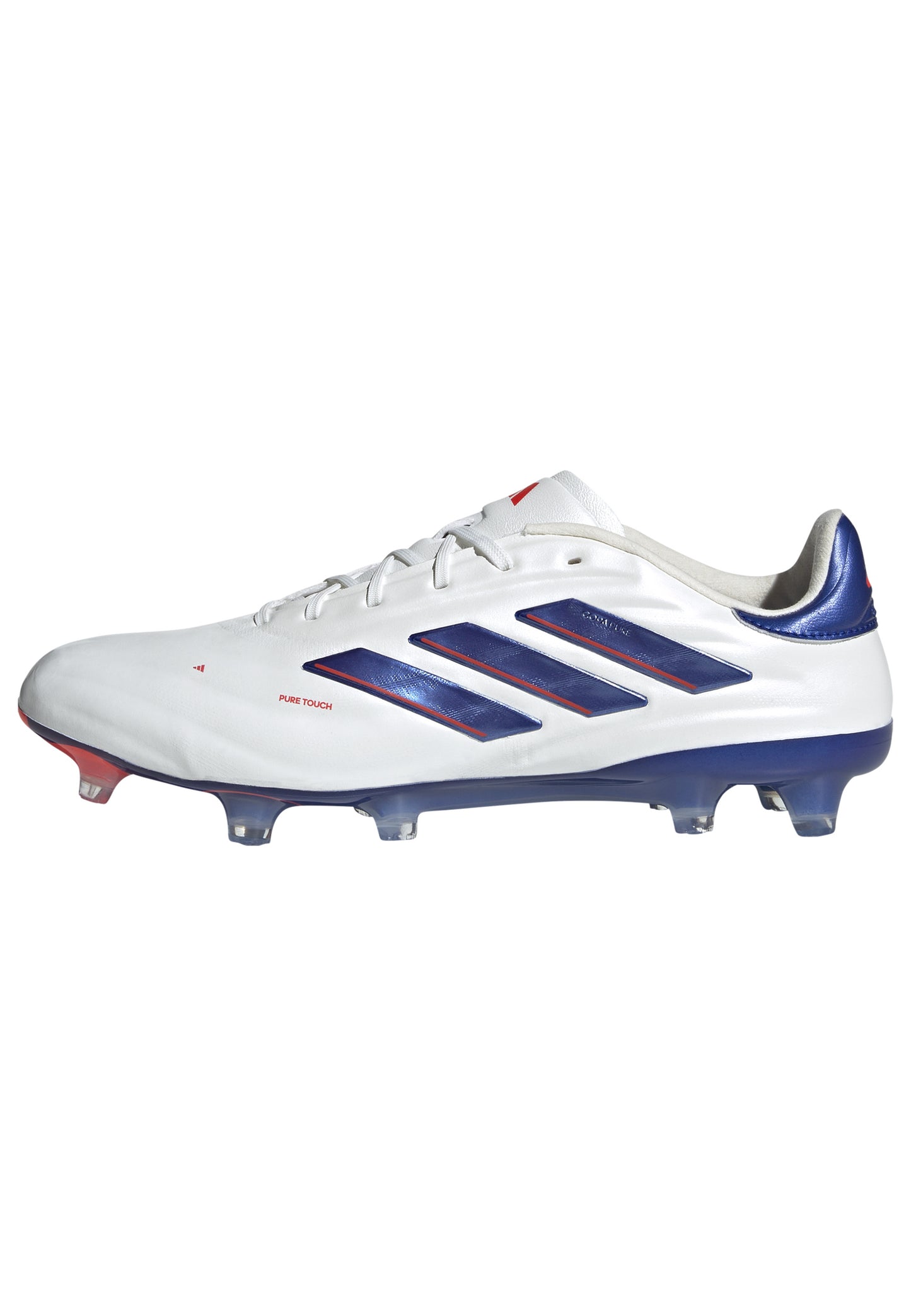 adidas Copa Pure 2 ELITE FG - Cloud White / Lucid Blue / Solar Red