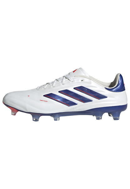 adidas Copa Pure 2 ELITE FG - Cloud White / Lucid Blue / Solar Red