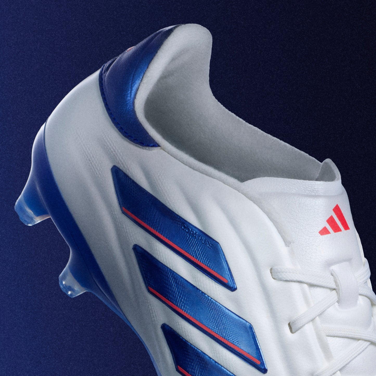 adidas Copa Pure 2 ELITE FG - Cloud White / Lucid Blue / Solar Red