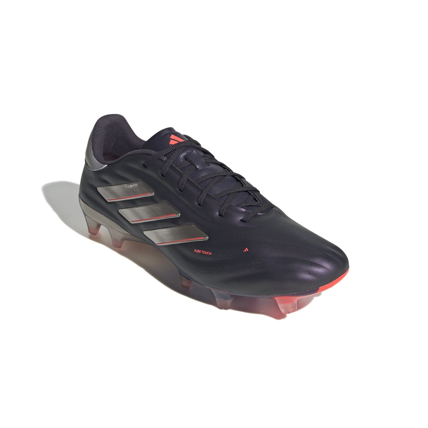 adidas Copa Pure 2 ELITE FG - Aurora Black / Platinum Metallic / Turbo