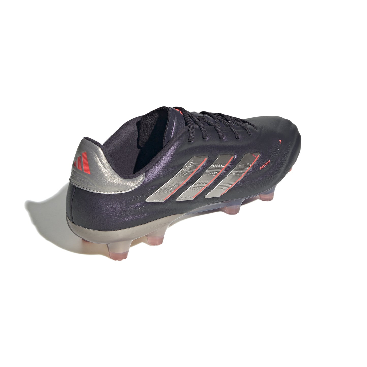 adidas Copa Pure 2 ELITE FG - Aurora Black / Platinum Metallic / Turbo