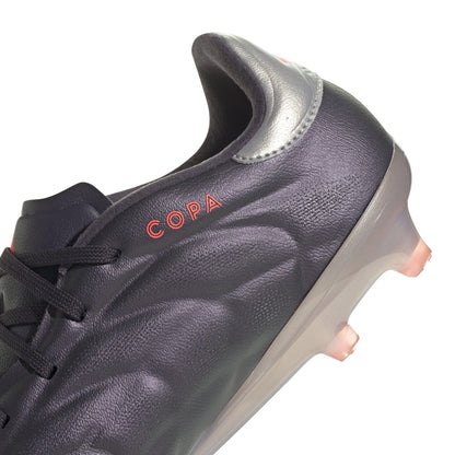 adidas Copa Pure 2 ELITE FG - Aurora Black / Platinum Metallic / Turbo