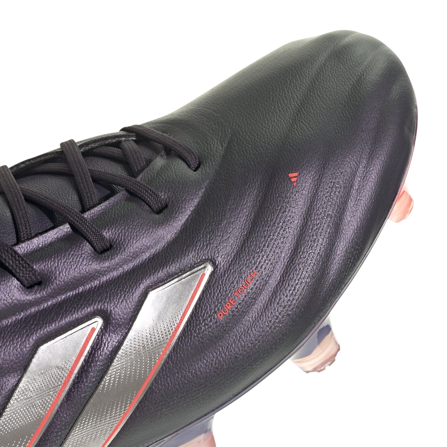 adidas Copa Pure 2 ELITE FG - Aurora Black / Platinum Metallic / Turbo