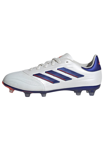 adidas Copa Pure 2 Elite Kids FG - Cloud White / Lucid Blue / Solar Red