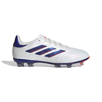 adidas Copa Pure 2 Elite Kids FG - Cloud White / Lucid Blue / Solar Red