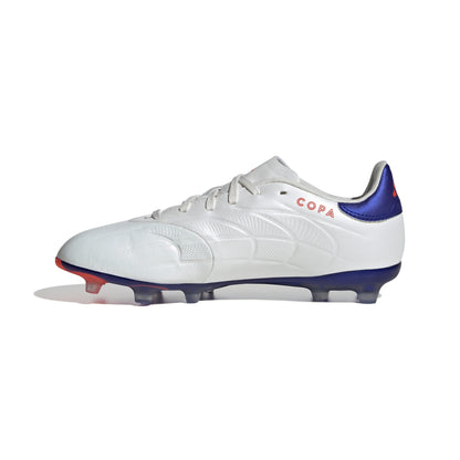 adidas Copa Pure 2 Elite Kids FG - Cloud White / Lucid Blue / Solar Red