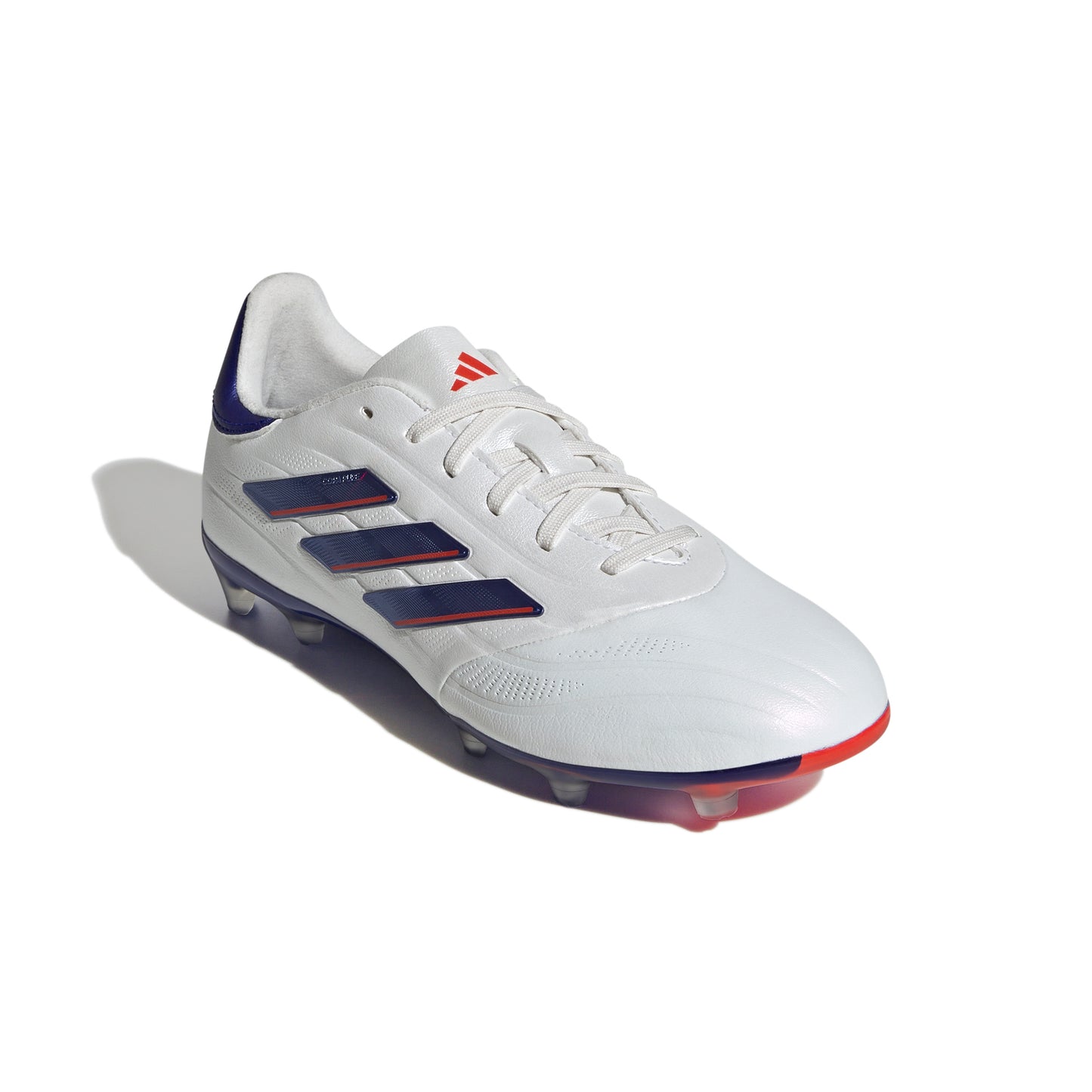 adidas Copa Pure 2 Elite Kids FG - Cloud White / Lucid Blue / Solar Red