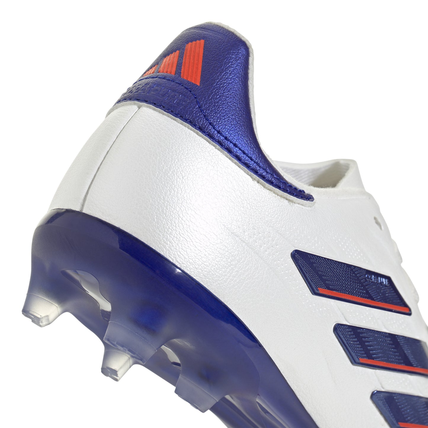 adidas Copa Pure 2 Elite Kids FG - Cloud White / Lucid Blue / Solar Red