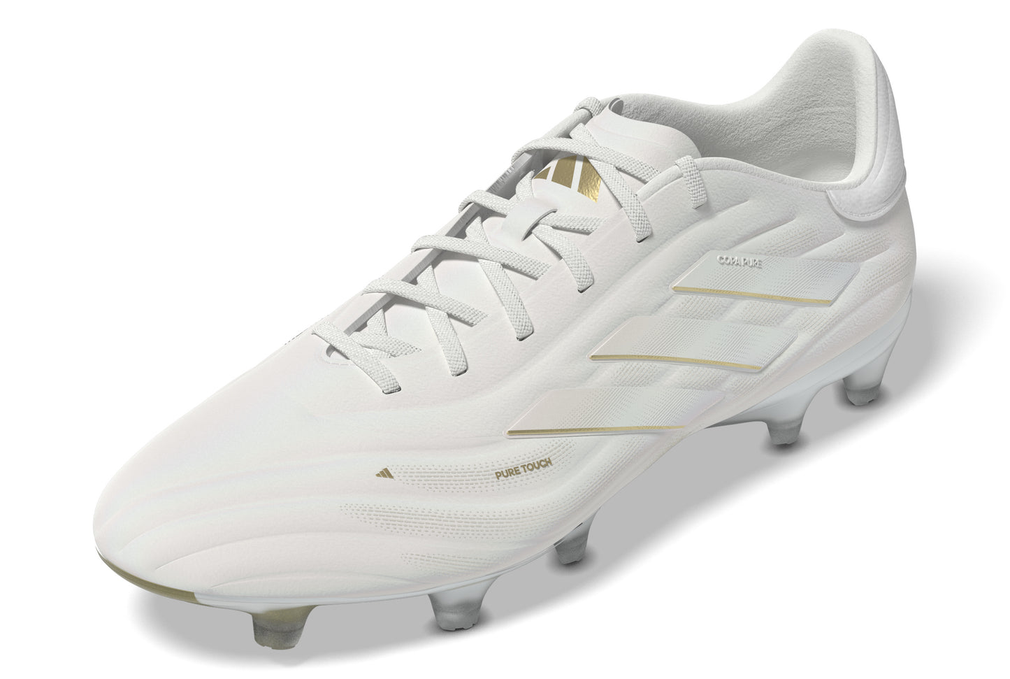 adidas Copa Pure 2 ELITE FG - Cloud White / Cloud White / Gold Metallic