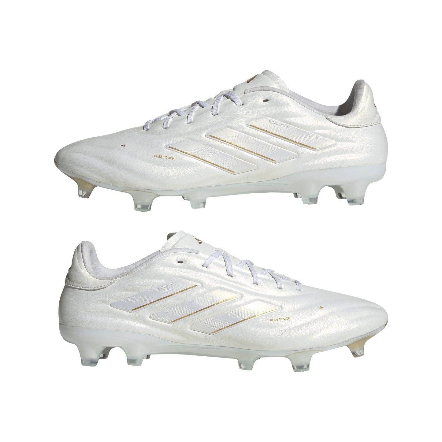 adidas Copa Pure 2 ELITE FG - Cloud White / Cloud White / Gold Metallic