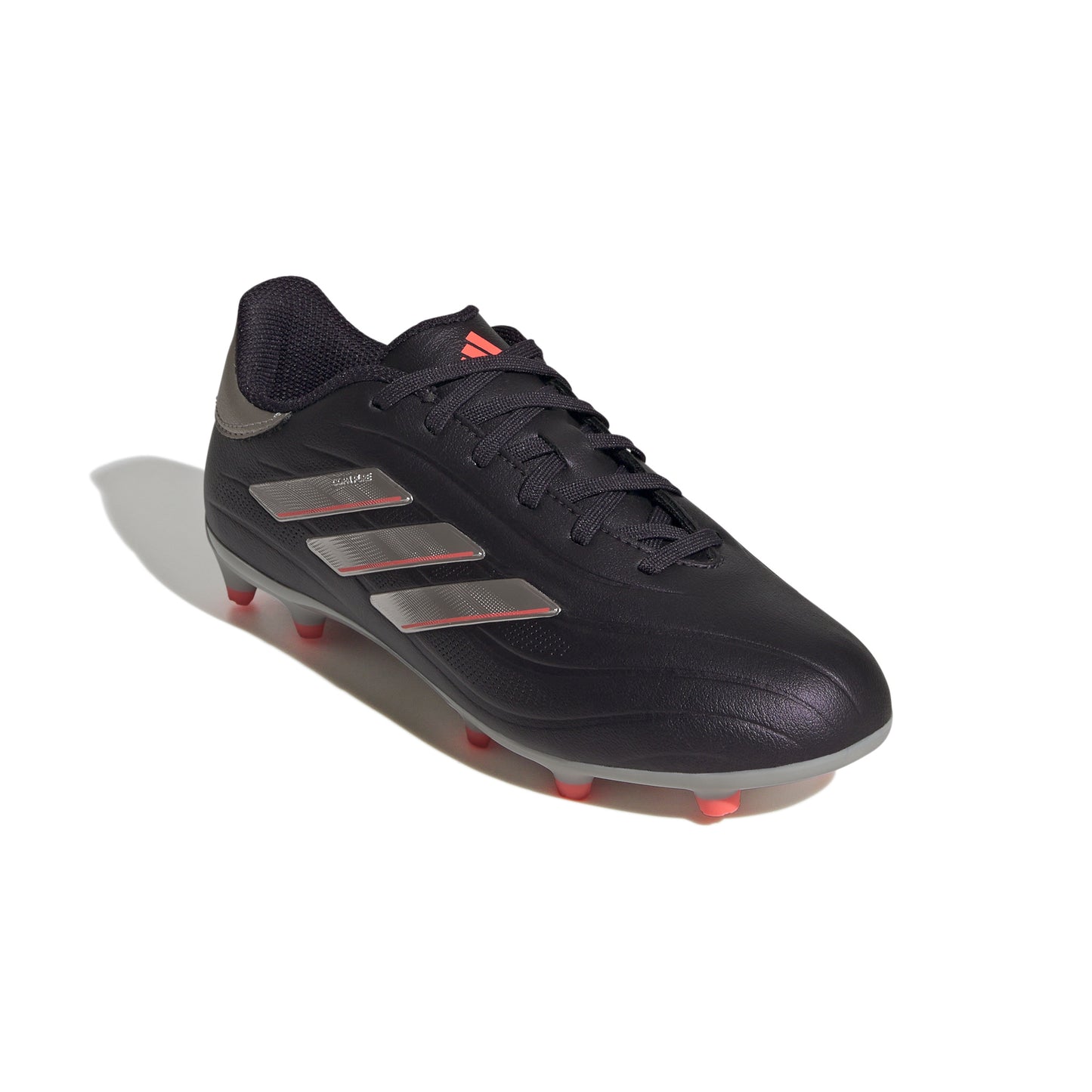 adidas Copa Pure 2 League J FG - Aurora Black / Platinum Metallic / Turbo