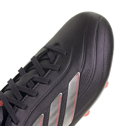 adidas Copa Pure 2 League J FG - Aurora Black / Platinum Metallic / Turbo