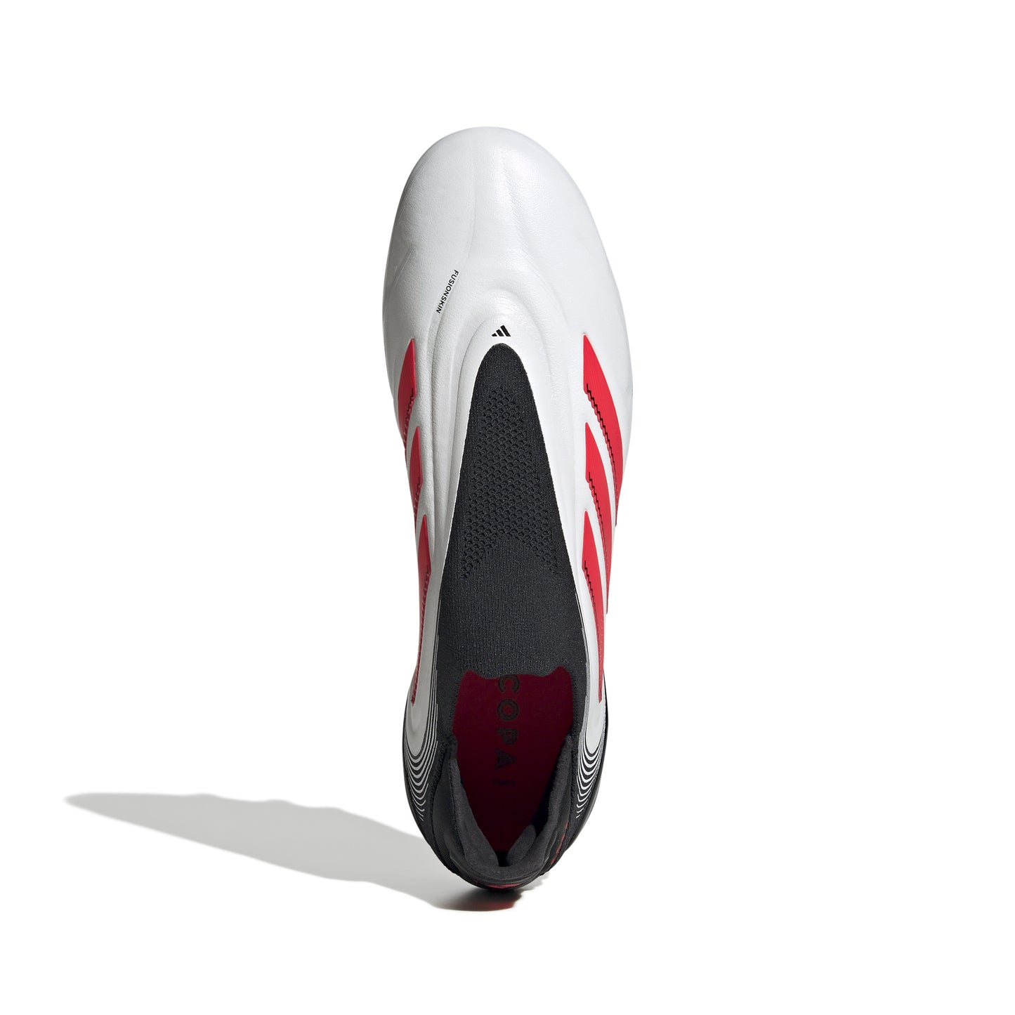 adidas Copa Pure 3 Laceless ELITE FG - Cloud White / Lucid Red / Core Black