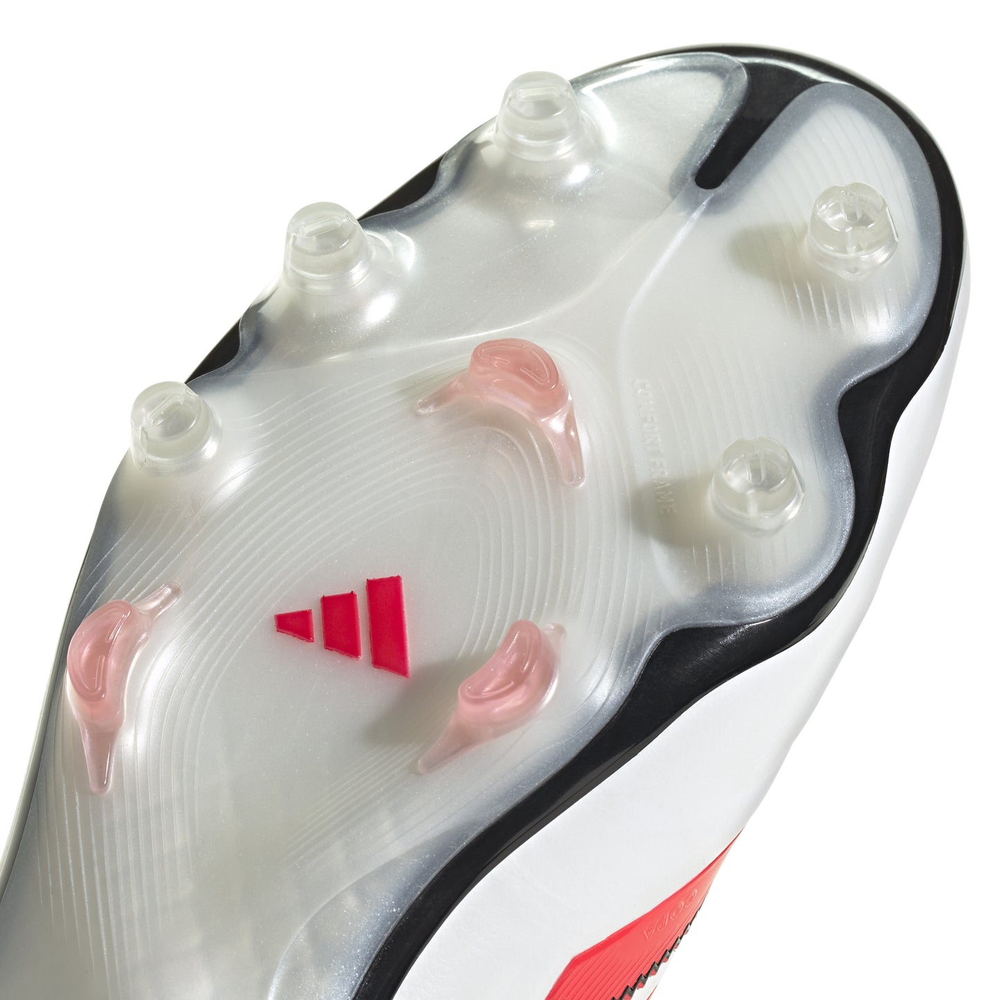 adidas Copa Pure 3 Laceless ELITE FG - Cloud White / Lucid Red / Core Black