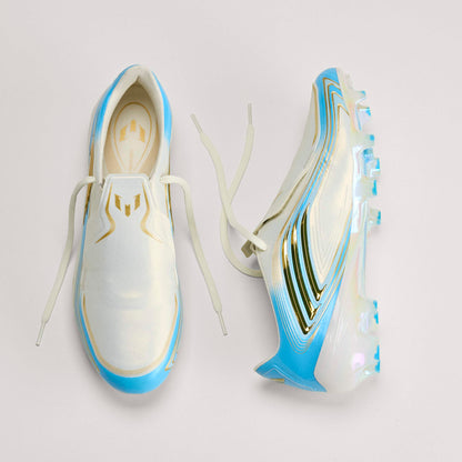 adidas F50 Messi Elite FG - Ivory / Semi Blue Burst / Icey Blue