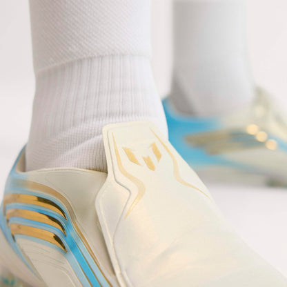 adidas F50 Messi Elite FG - Ivory / Semi Blue Burst / Icey Blue